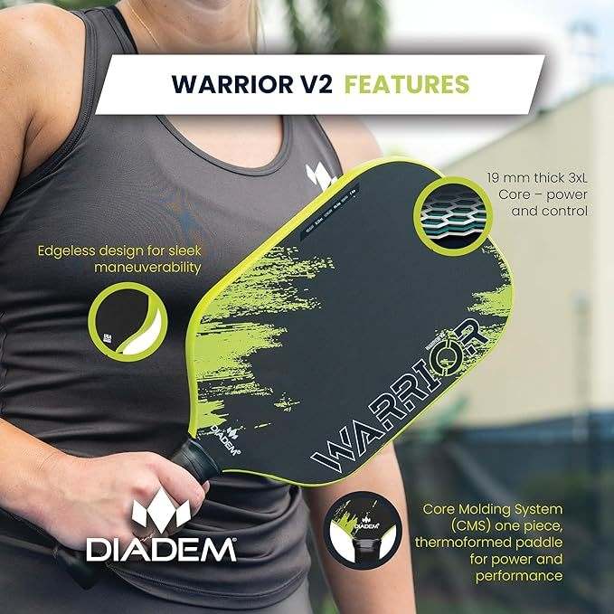 ไม้ Pickleball DIADEM รุ่น WARRIOR V.2 ระดับ High End