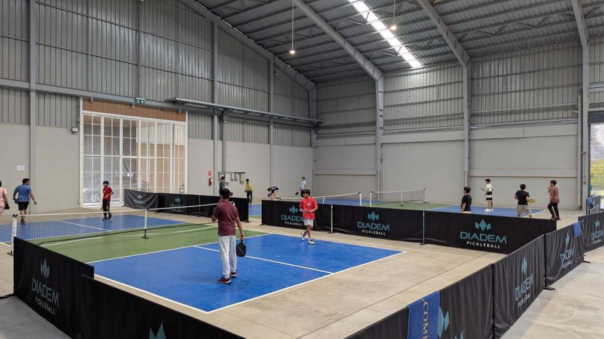 บรรยากาศสนาม Pickleball Diadem