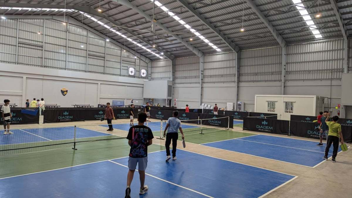 บรรยากาศสนาม Pickleball Diadem