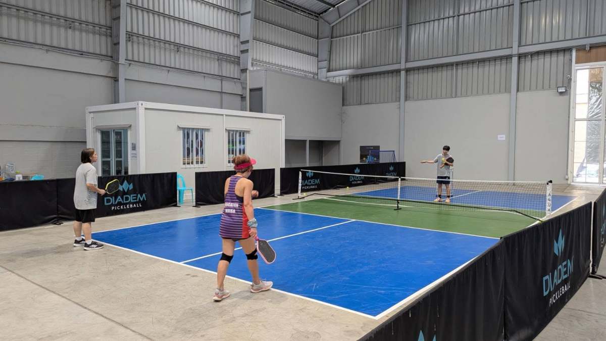 บรรยากาศสนาม Pickleball Diadem