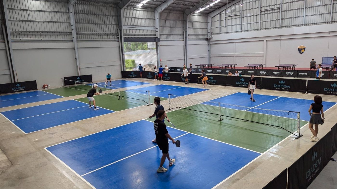 บรรยากาศสนาม Pickleball Diadem